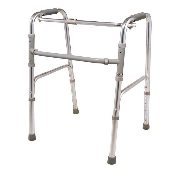  Aluminum Folding Walker , Portable Walker For Elderly Medical Health Care Manufactures