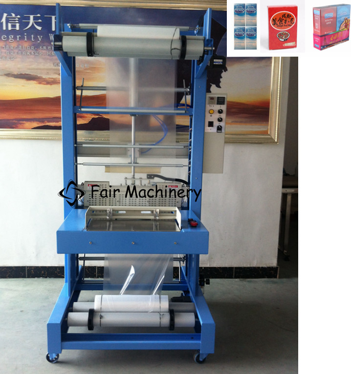  12time/min PLC Sleeve Shrink Packaging Machine , 2.1KW Carton Box Taping Machine Manufactures