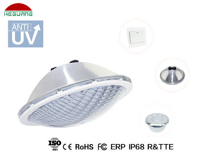  IP68 AC 12V 14W RGB switch ON / OFF control 316 stainless steel PAR56 LED Pool Light Manufactures