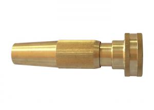  Adjustable Brass Spray Nozzle , Heavy Duty Brass Hose Nozzle General Purpose Manufactures