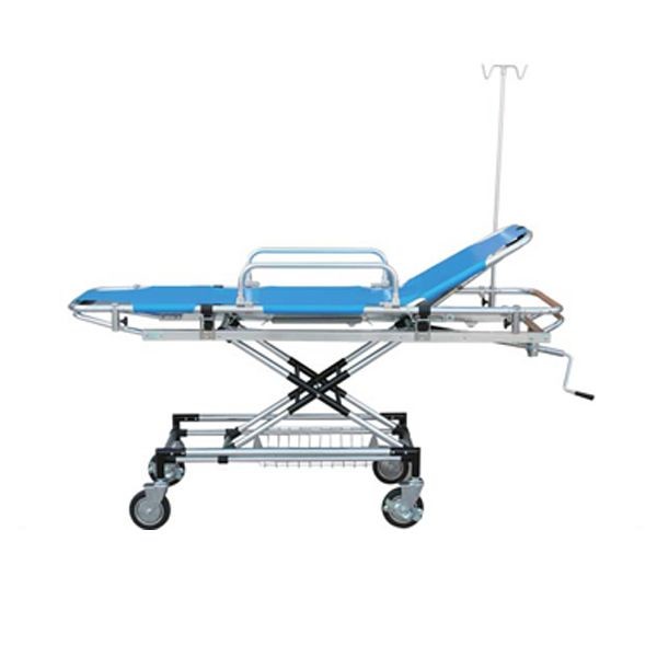  ISO9001&13485 Certification Emergency Stretcher Trolley , Patient Transfer Trolley Manufactures