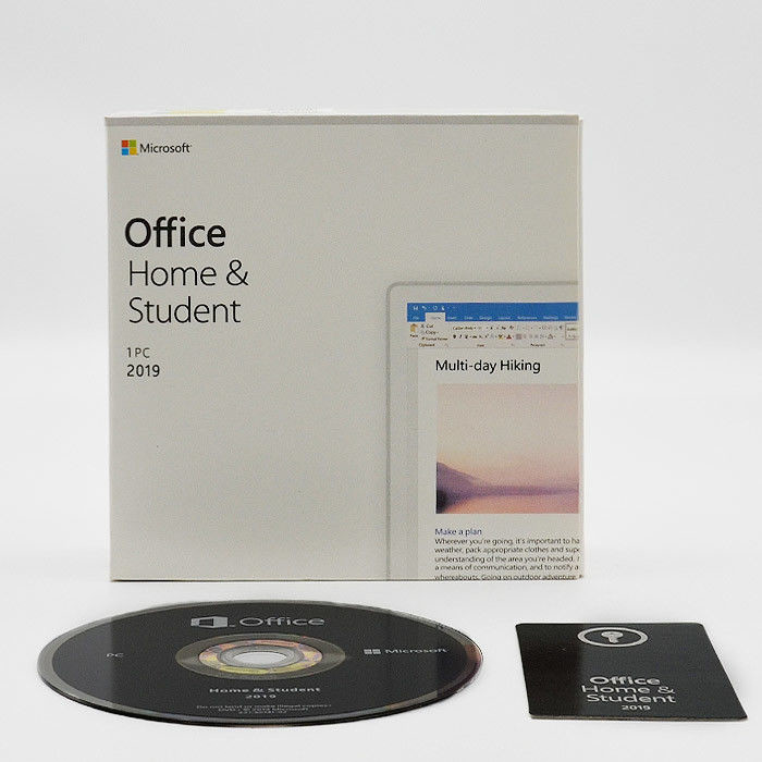  Mac / PC Microsoft Office Home And Student 2019 Boxed English Version Manufactures
