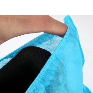  Collapsible Unisex 5gsm Screen Printing Non Woven Shoe Covers Manufactures