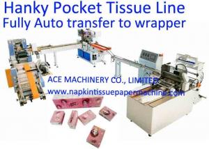  Paper Handkerchief 100 Bag/Min 200mm Pocket Tissue Machine Manufactures