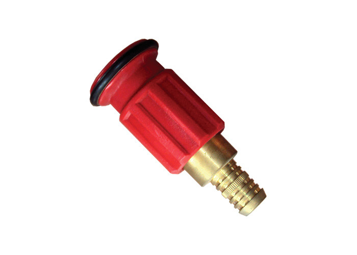  Red Color Fire Hose Reel Nozzle Brass Water Way Body with Nylon House Manufactures