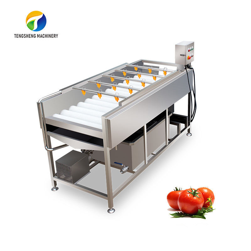  Vegetable Potato Parallel Hair Roller Cleaning Machine 1200kg/h Manufactures