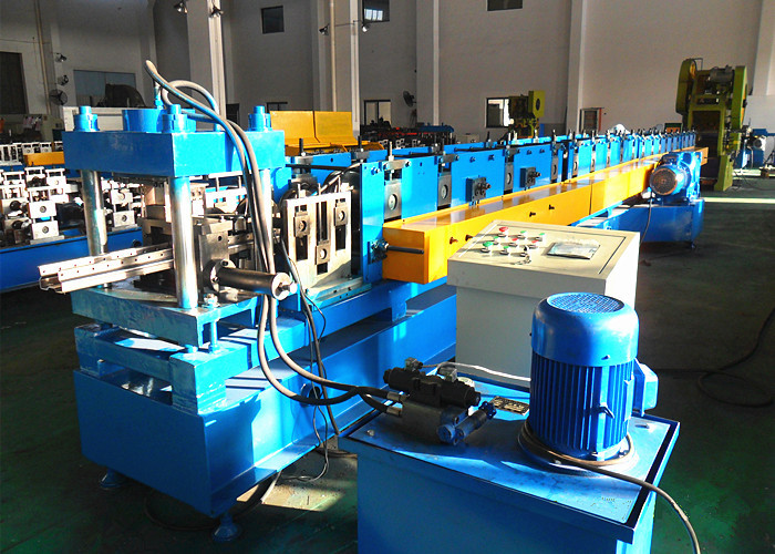  Heavy Duty Upright Roll Forming Machine , Warehouse Storage System Rack Rolling Machine Manufactures