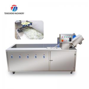 Tengsheng Vegetable Cleaning Machine , Multi Directional Sundries Filter Spinach Washing Machine Manufactures