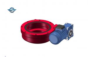  IP66 Enclosed Housing Small Crane Geared Slewing Ring Drive For Industrial Applications Manufactures