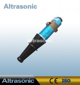  15Khz Ultrasonic Welding Transducer , Ultrasonic Piezo Transducer With Booster for n95 mask making Manufactures