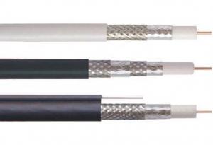  Low Loss Tri-Shield RG RG59 Coaxial Cable For Indoor CATV CCTV Systems Manufactures