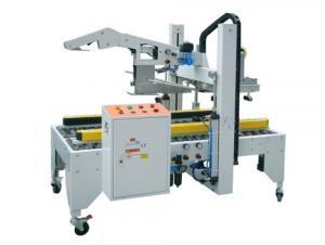  Automatic Flaps Folding Carton Box Sealing Machine Electrical Control Easy Operation Manufactures