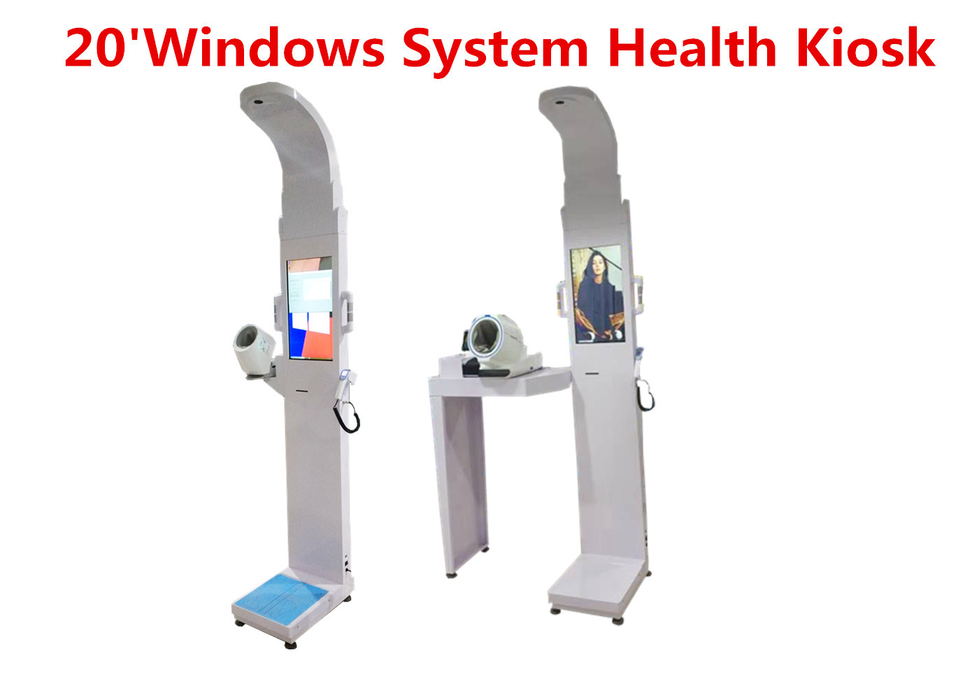  Sel-service medical height and weight scales with blood pressure ,temperature Manufactures