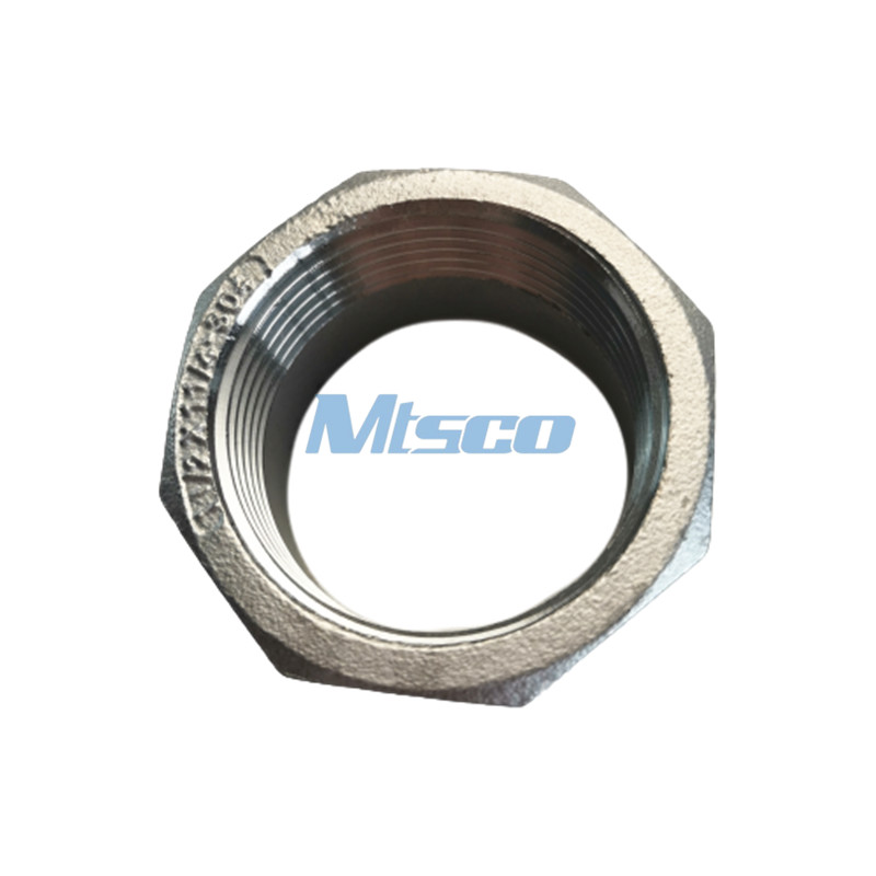  ASTM A351/351M Hex Head Bushing Reducing Hex Bushing Thread Connection Manufactures