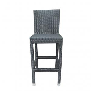  Height 106cm 44cm Depth Rattan Wicker Bar Stools With Aluminum Frame Manufactures