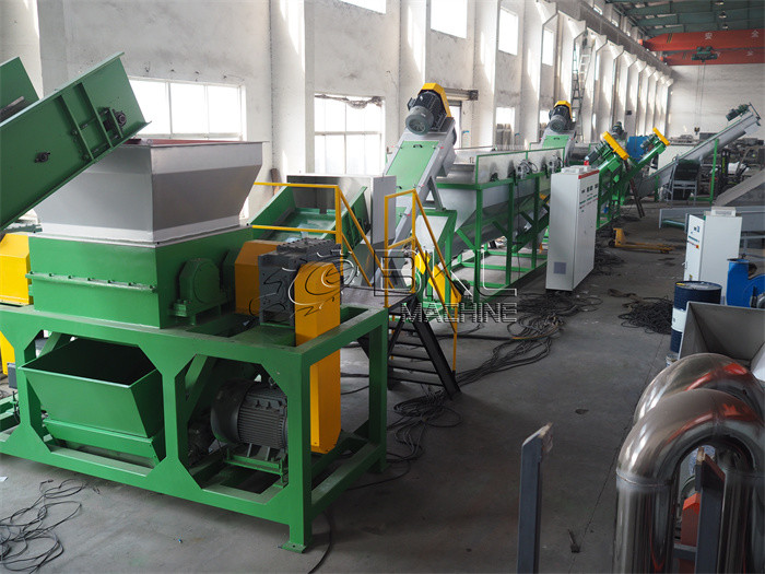 LDPE Plastic Recycling Washing Line 2000kg H Pet Bottle Recycling Line Manufactures