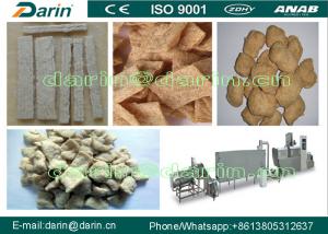 China Soybean Protein Line / soya Protein Chunk Extruder / Soya extruder machine on sale