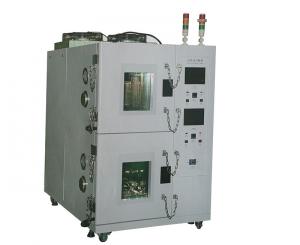 Touch Screen Battery Testing Equipment , Double - Layered High Low Temperature Chamber Manufactures