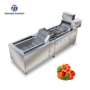 Industrial Fruit And Vegetable Washing Machine Adjustable Temperature Manufactures