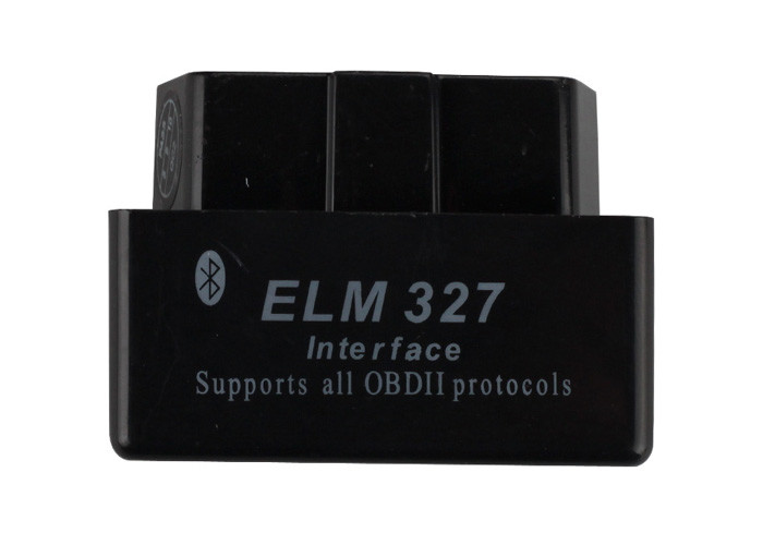  Super MINI ELM327 Bluetooth Version OBD2 Diagnostic Scanner Firmware V2.1 in Black Color Manufactures