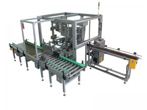  Pneumatic System Filling Capping Machine Auto Side Loading Case Packing Machine Manufactures