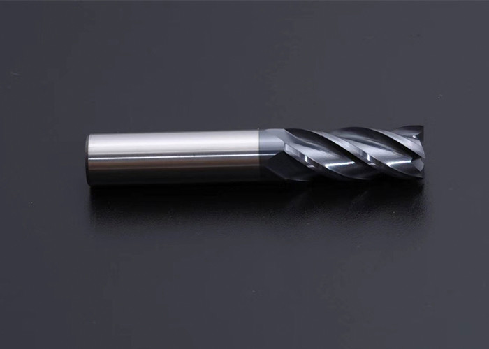  HRC45 Gray Color 6mm Square End Mill Tungsten Carbide Milling Cutter Solid Burr Manufactures