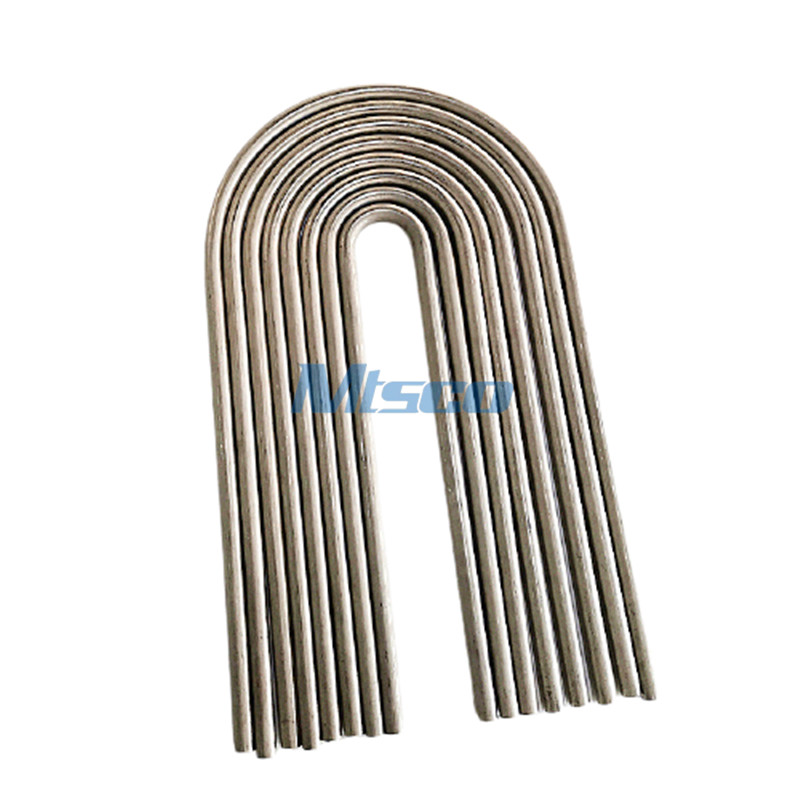  Alloy 400/600 Nickel Alloy U Bend Heat Exchanger Tube Annealed Surface Manufactures