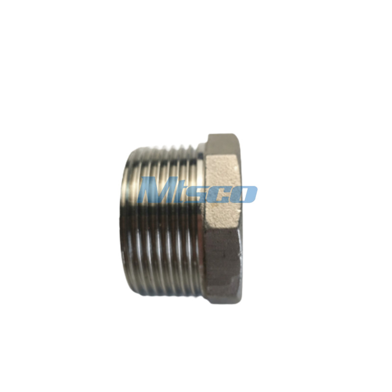  1'' 304/316 Thread Hexagonal Bushing 150PSI For Gas Pipe System Manufactures