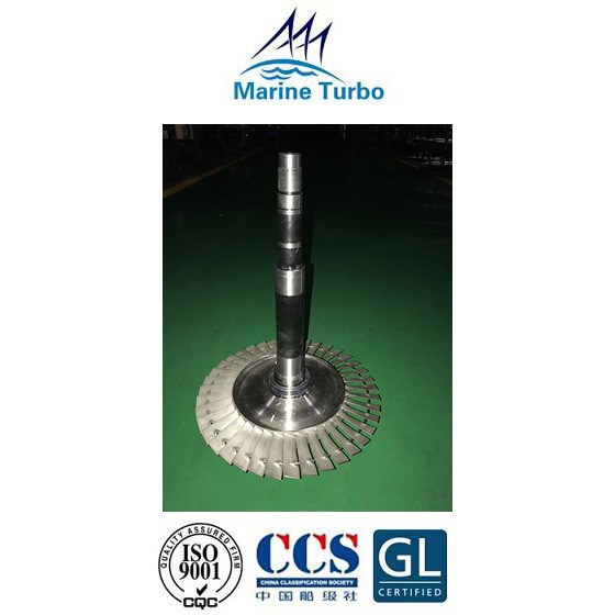 China T-ABB Turbocharger Rotor Shaft / T- TPL65 Bladed Shaft  For Marine Turbocharger Parts Axial Turbine Type on sale