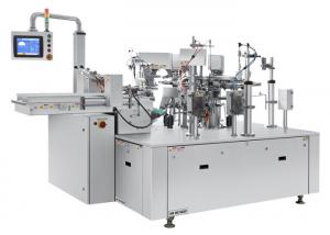  6.5KW Power Premade Pouch Machine , Double Bag Pick Fill Seal Machine Manufactures