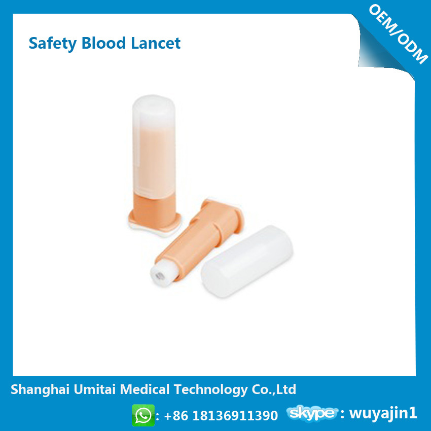 Buy cheap Easy Handling Disposable Blood Lancet For Blood Sugar Less Pressure Powder from wholesalers