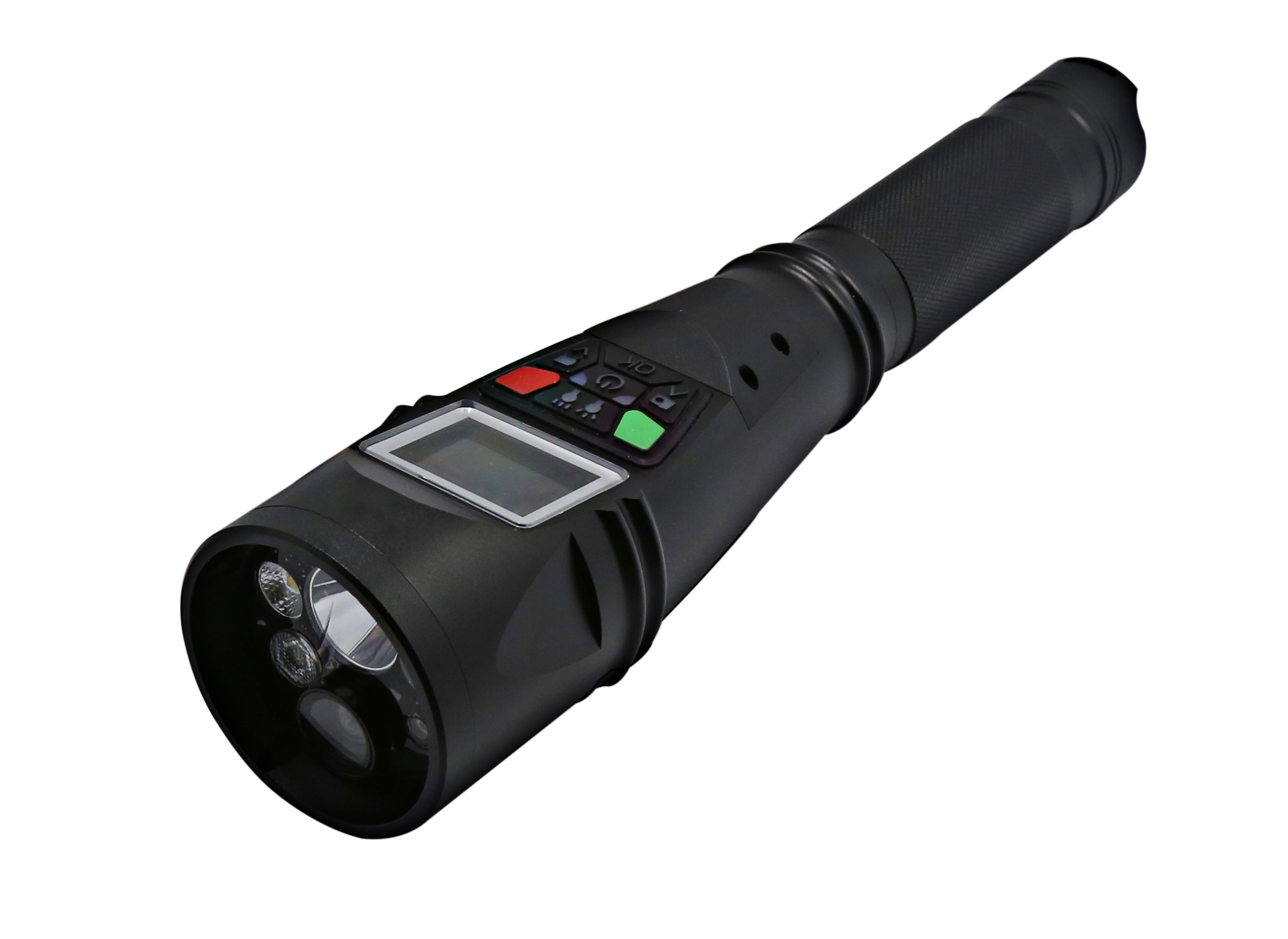  IP65 DVR Flashlight Police Security Rechargeable Flashlight For Railway Inspection Manufactures