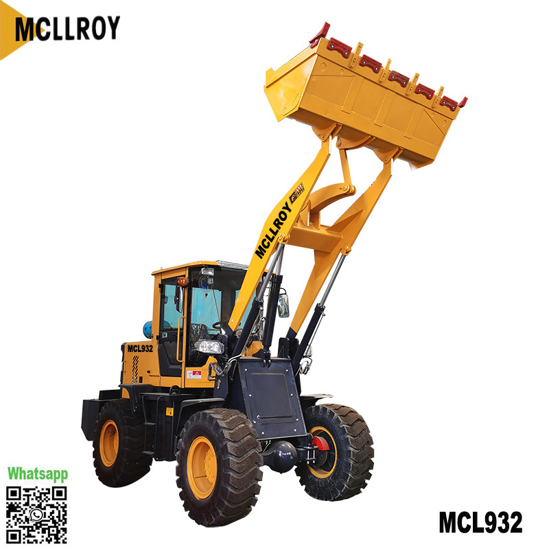  ZL932 Hydraulic Front Wheel Loader YN490 Supercharged 58kw 2400rpm Manufactures