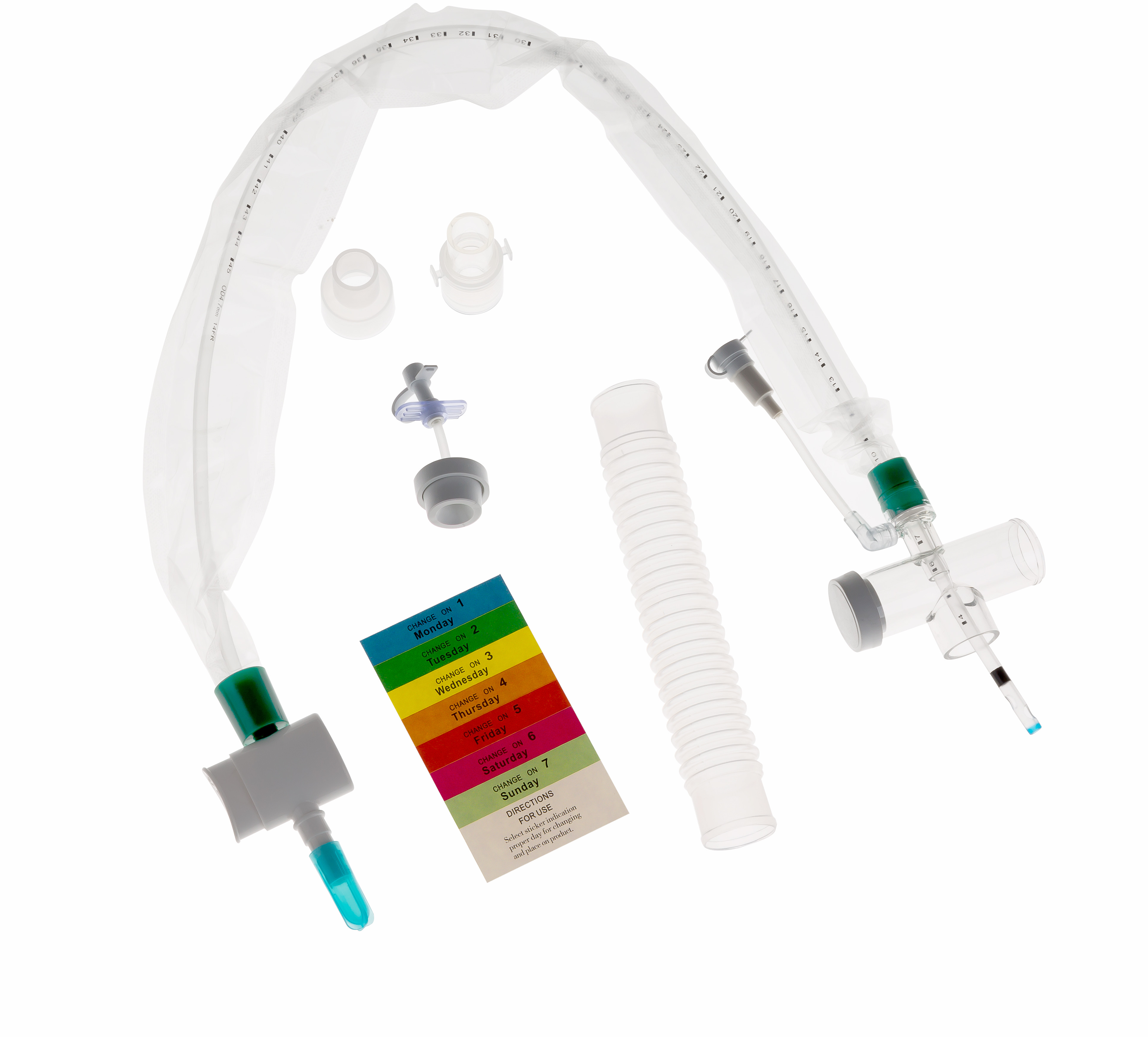  24H T Piece 7Fr Endotracheal Suction Catheter Class II Manufactures