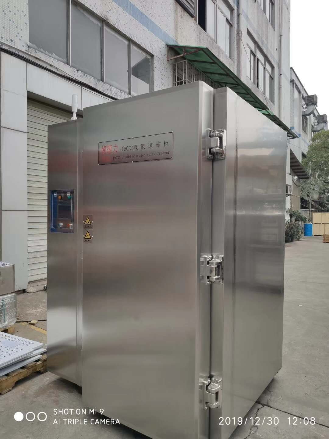  2.5 Kw Tunnel Chest Type Deep Freezers 300kgs/Hour ISO9001 Manufactures