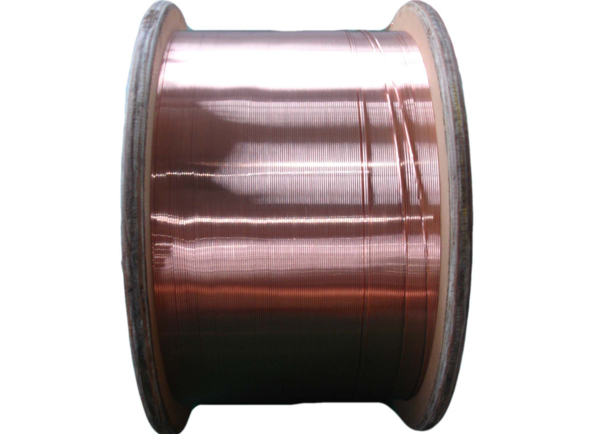  CATV 15% CCS Inner Conductor With High Tensile Strength  Copper Clad Steel Manufactures