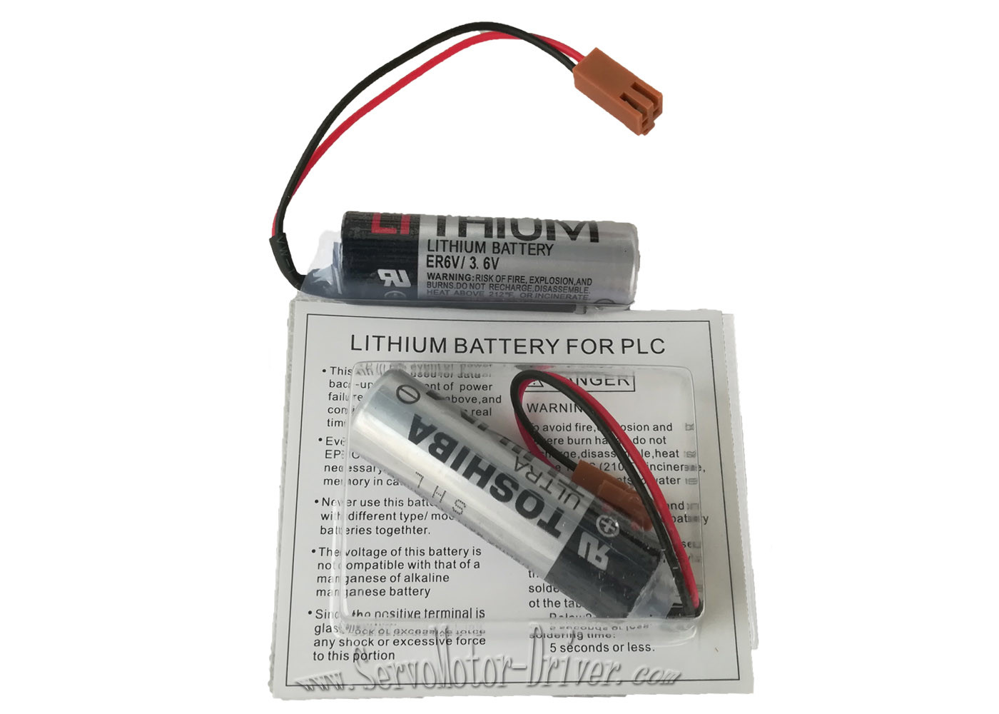 Toshiba Mitsubishi Plc Battery , Ultra Mitsubishi Lithium Battery ER6V 3.6V