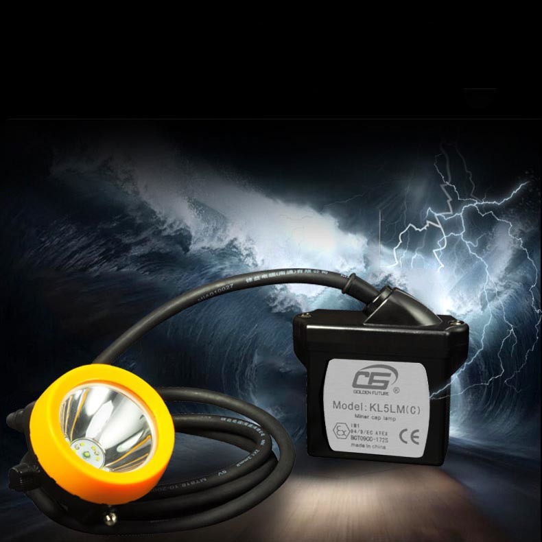  KL5LMC Industrial LED Lights , Corded LED Mining Headlamp High Brightness Manufactures