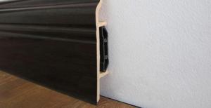  Interior Waterproof Skirting Board PVC ,  Laminate Floor Skirting Trim Manufactures