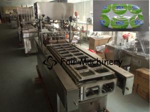  1800BPH 3.6KW Plastic Box Sealing Machine , 220VAC Industrial Filling Machine Manufactures