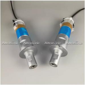  20khz Frequency 1500w Ultrasonic Welding Transducer For Mask Making Machine Manufactures