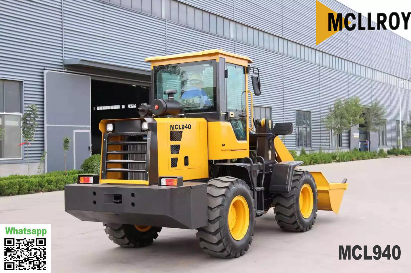  Front Hydraulic Mini Wheel Loader MCL940 ZL940 YN4102 Supercharged 76kw 2400rpm Manufactures