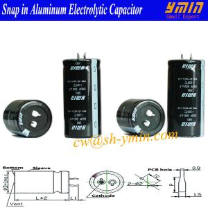  Energy Storage Capacitors Snap in Aluminum Electrolytic Capacitor for New Energy Power Inverter and General Purpose RoHS Manufactures
