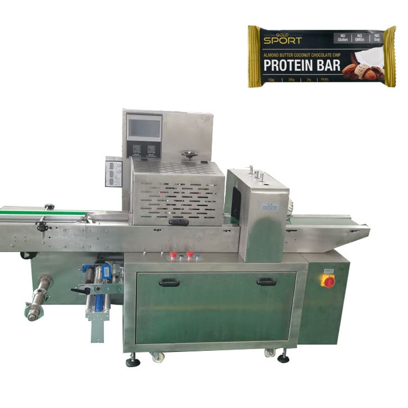 Quality Chocolate Flow Packing Machine Horizontal 220V Small Flow Wrapping Machine for sale
