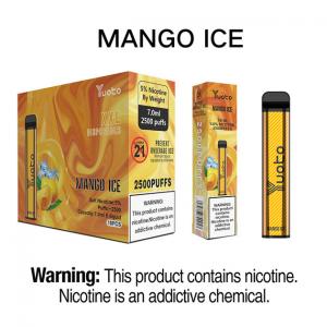  Multiple Flavors Mango Ice E Health Cigarette Starter Kit / Refillable E Cigarette Manufactures