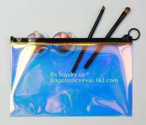  EVA PVC Cosmetic Bag For Women Zipper Waterproof Airline Makeup Travel Organizer Toiletry Bag, fashion clear transparent Manufactures