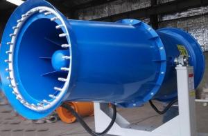  Air Protection Dust Suppression Cannon / Blue Dust Control Misting System Manufactures