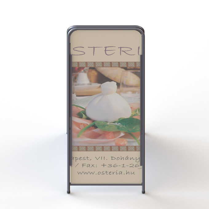  Metal A Frame Poster Display Stand With Double Sides Collapsible Constructure Manufactures