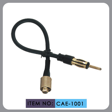  3c-2v Copper Car Antenna Extension Cable , Am / Fm Radio Antenna Cable Manufactures