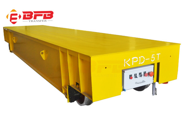25 Ton Steel Plate Transfer Track Electric Cart Manufacturer